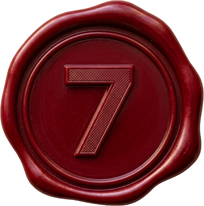 Selo de garantia de 7 dias